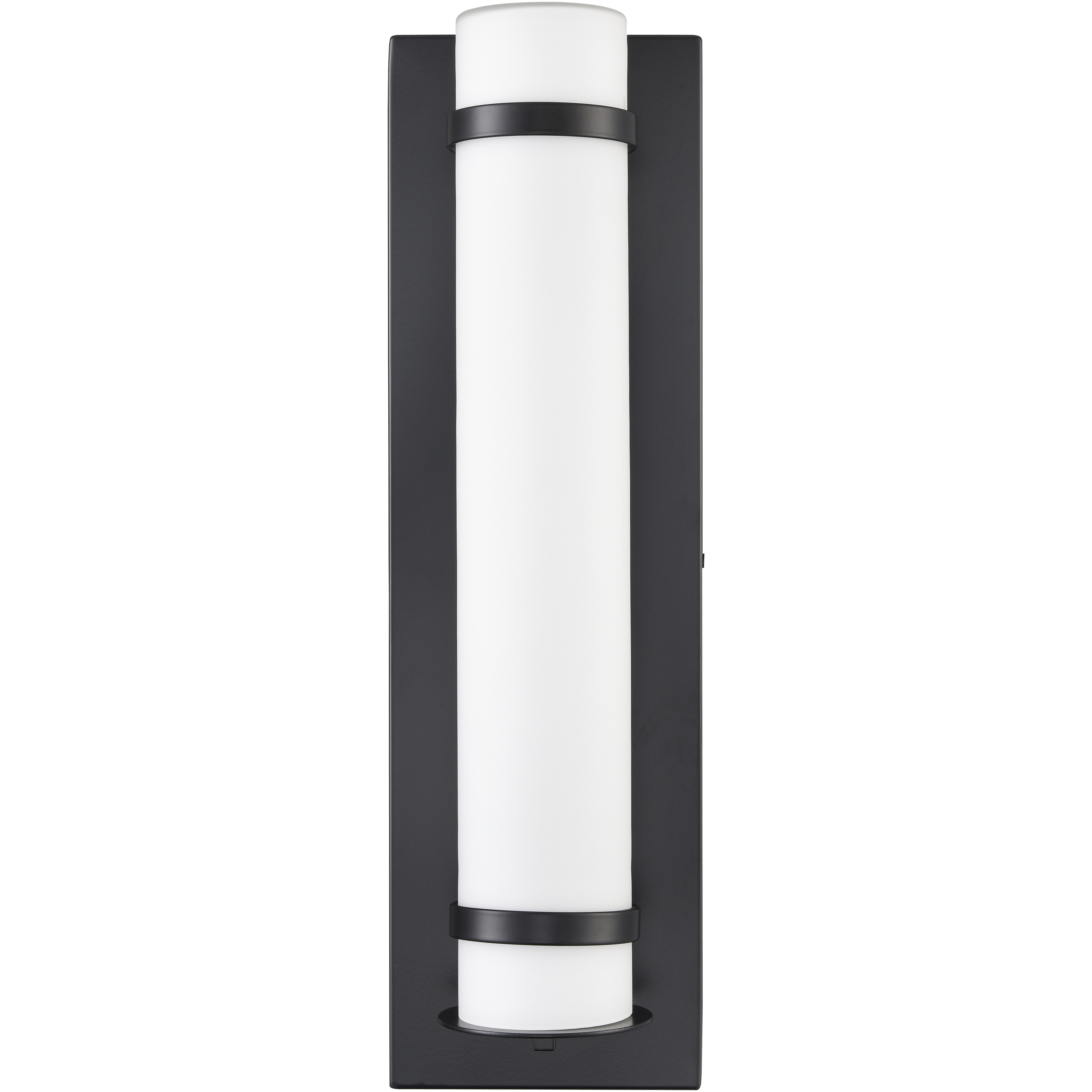 None LED 20 inch Powder Coated Black Outdoor Wall Sconce